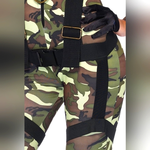 Cosplay / Halloween Pretty Paratrooper Jumpsuit - Women's size Small - Picture 4 of 6